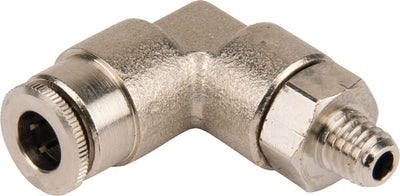 Lincoln Indstiksfitting Ø 6mm 90° Svirvel M6x1