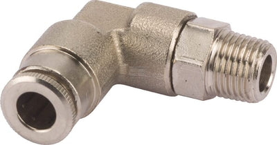 Lincoln Indstiksfitting Ø 6mm 90° Svirvel 1/8" gevind