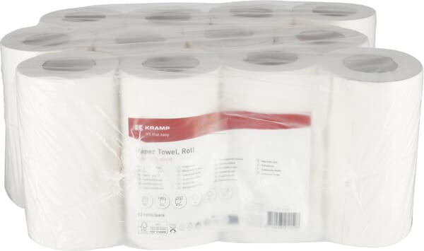 Tork Aftørringspapir, hvid, 1-lags, 21 cm x 90 m