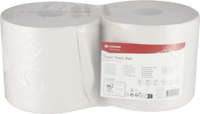 Tork Aftørringspapir, hvid 2-lags rulle, 23 cm x 250 m