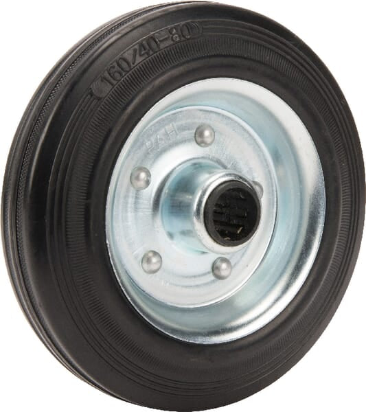 Tente Hjul 160 mm med rulleleje