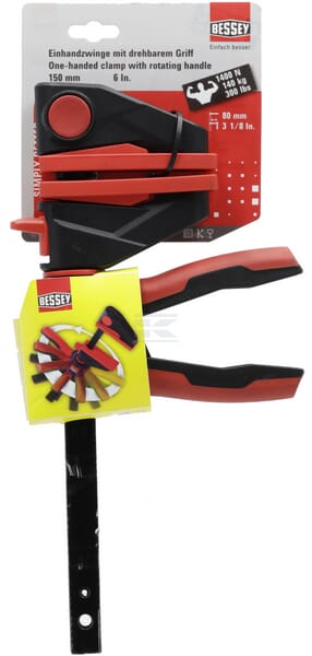 Bessey Enhånds Skruetvinge EZ360 150/80