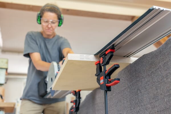 Bessey EZR enhåndsbetjent bordclamp sæt, 2 stk. 150/60 mm