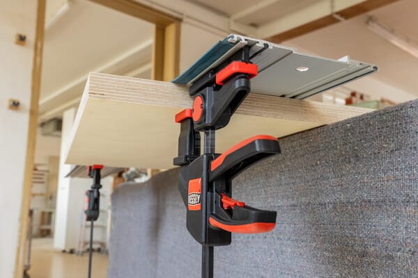 Bessey EZR enhåndsbetjent bordclamp sæt, 2 stk. 150/60 mm