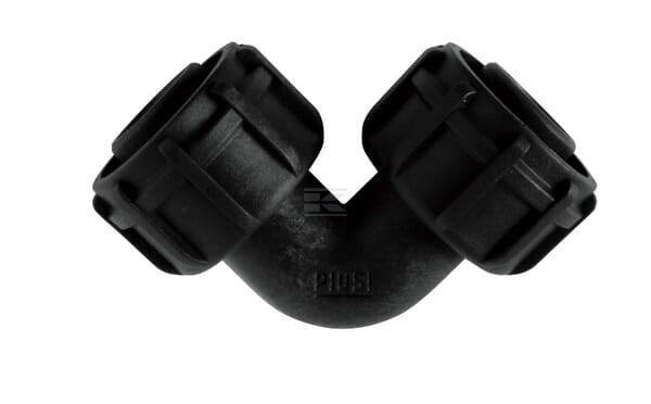 Piusi Rørfittings 1" BSP 90° Vinkel