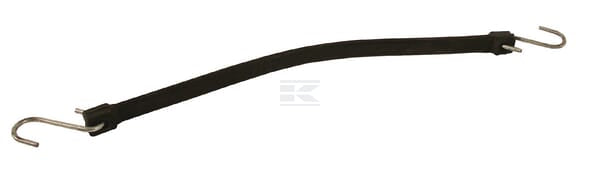 Gummistrop 380 mm med kroge til lastsikring