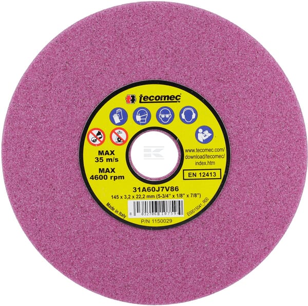 Slibeskive 145x3,2x22,2 mm til motorsave