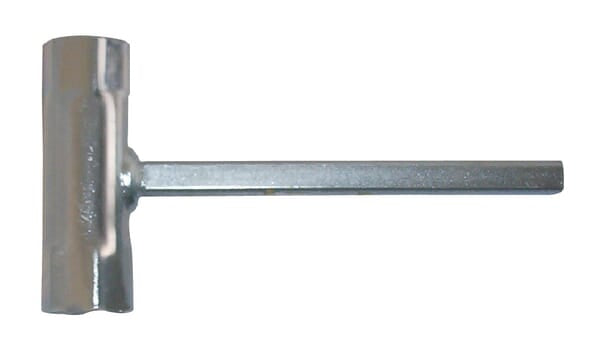 Tændrørsnøgle 19x21 mm, 3/8" firkant