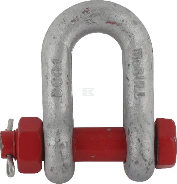 Sjækel D-formet 3/4" høj styrke 4750 kg