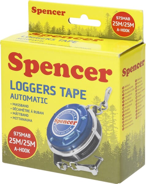 Bahco Målebånd 25 meter med ergonomisk design