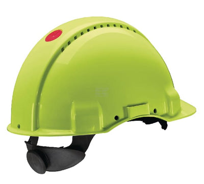 3M Hjelm G3000 Hi-Viz med UV-indikator og stilleskrue