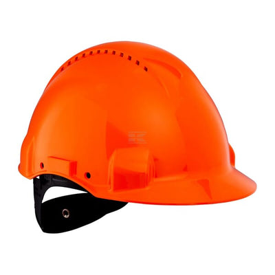 3M Peltor G3000 Orange Sikkerhedshjelm med UV-indikator
