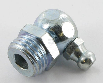 Smørenippel 1/4" 90° vinklet