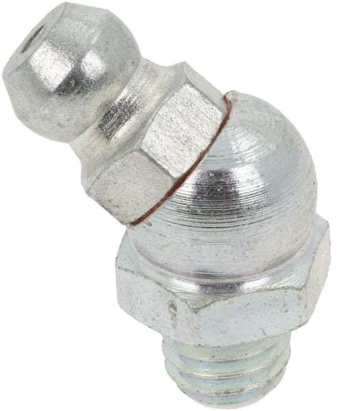 Smørenippel M6 45°
