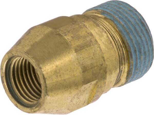 Adapter K-Lock TR22 x 1/4" indvendigt gevind, messing