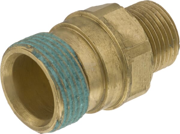 K-Lock Adapter TR22 x 3/8" Udvendig Gevind, Messing