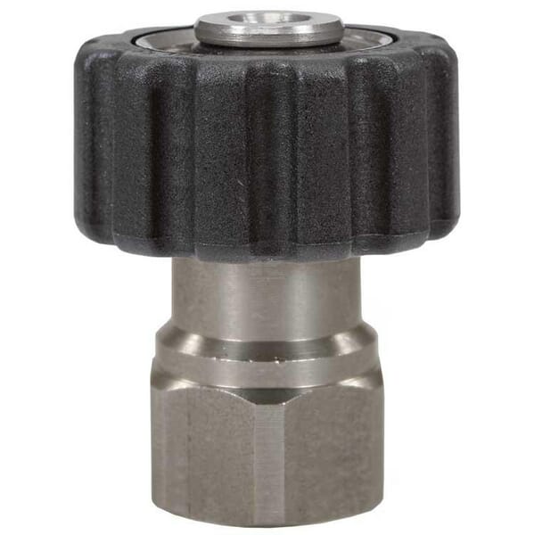 Skruekobling SS M22x1,5-3/8"F i rustfrit stål