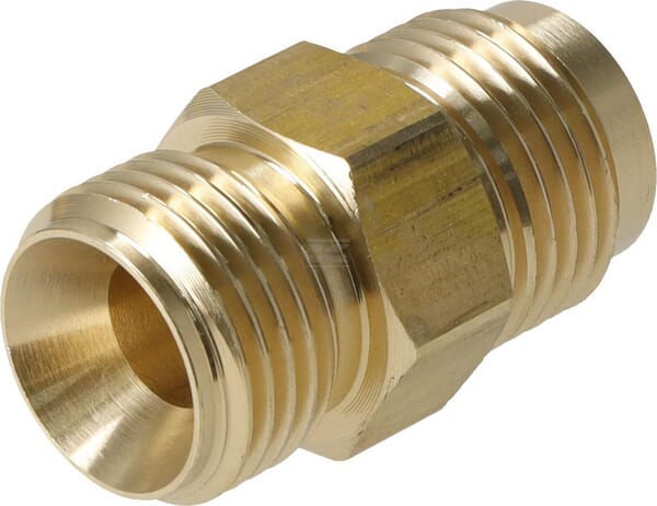 Dobbeltnippel 1/2" x 1/2" udvendigt gevind