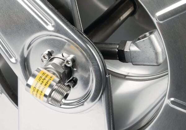 Automatisk slangetromle 80 bar rustfrit stål