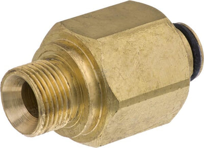 Adapter K-Lock TR22 indvendig x 3/8" udvendig, messing