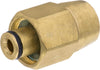 Adapter K-Lock TR22 indvendig x 3/8" indvendig gevind, messing