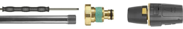 Adapter K-Lock TR-20 udvendig x 1/4" indvendig gevind