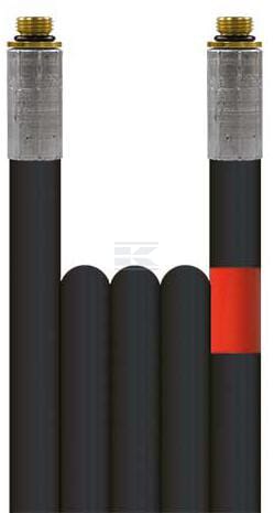 Kloakslange 20m DN6 300 bar 1/8"M