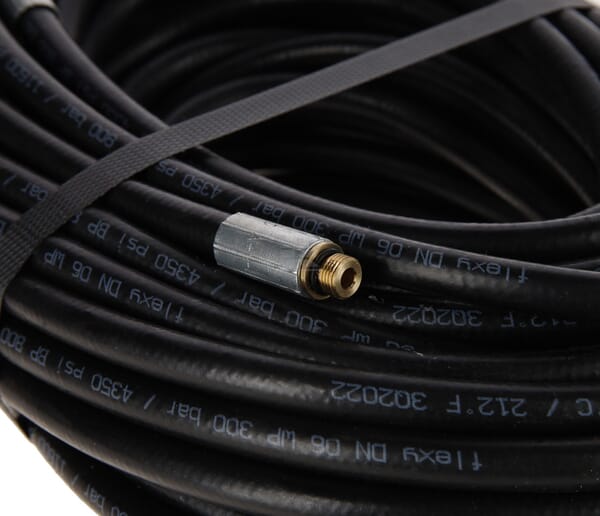 Kloakslange 20m DN6 300 bar 1/8"M