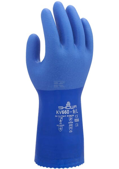 Showa Skærehæmmende Kemikalieresistent Handske 30 cm
