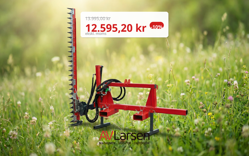 Hækkeklipper til frontlæsser 180cm - Great Dane