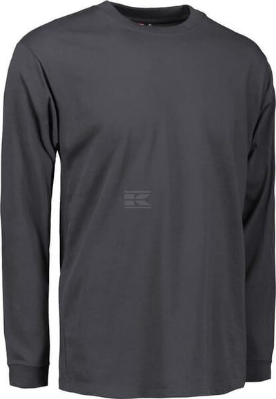 Hydrowear Langærmet T-shirt Pro Wear Herre S, Sølvgrå
