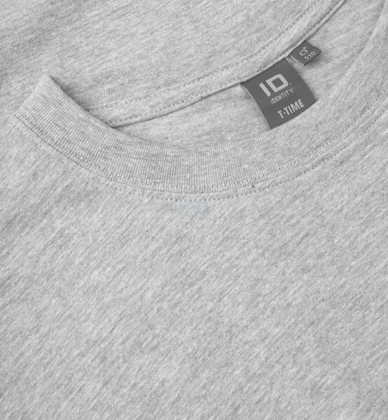 ID T-Time T-shirt Grafit Melange S