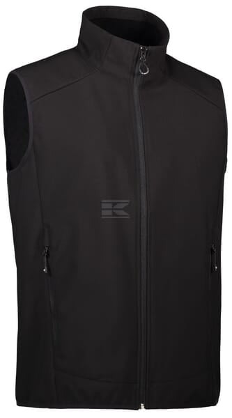 Hydrowear Softshell-vest til mænd sort