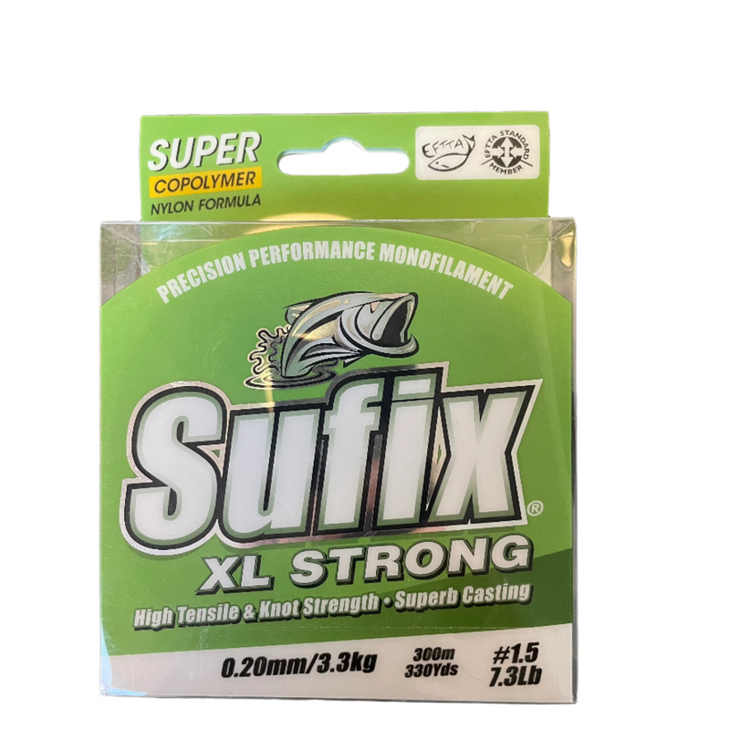 Sufix xl strong #1.5 7.3lb fra AV - Larsen - AV - Larsen