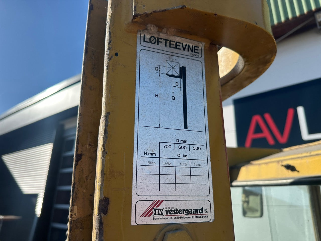 Caterpillar V40C Gaffeltruck