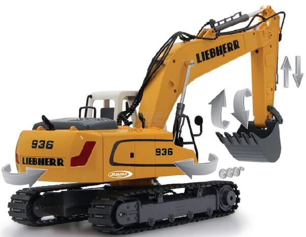 Jamara Liebherr R936 gravemaskine fjernstyret