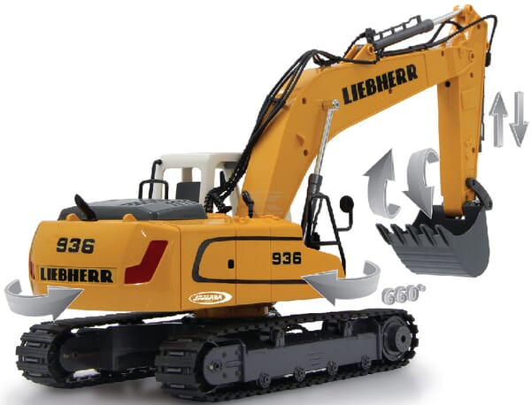 Jamara Liebherr R936 gravemaskine med tilbehør