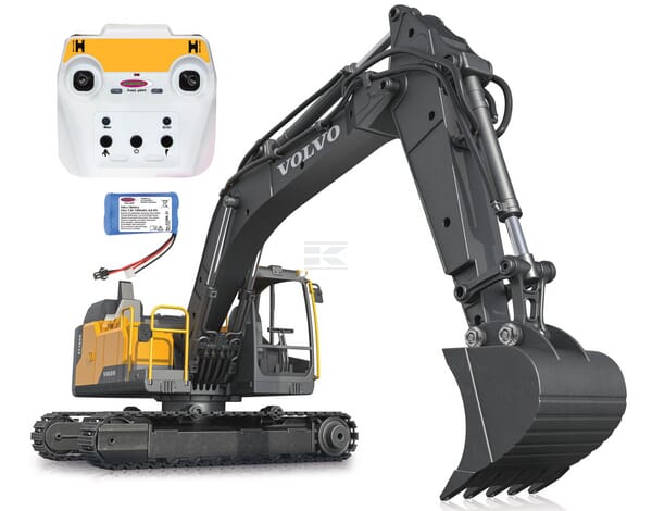 Jamara Volvo EC160E gravemaskine metal med grab og hammer