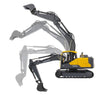 Jamara Volvo EC160E gravemaskine metal med grab og hammer