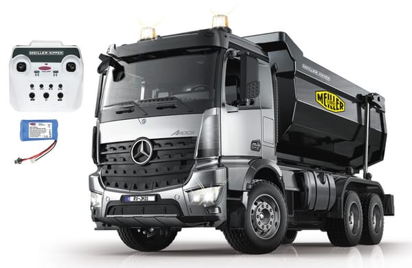 Jamara Mercedes Arocs Lastbil med Tippelad 1:20 2,4GHz