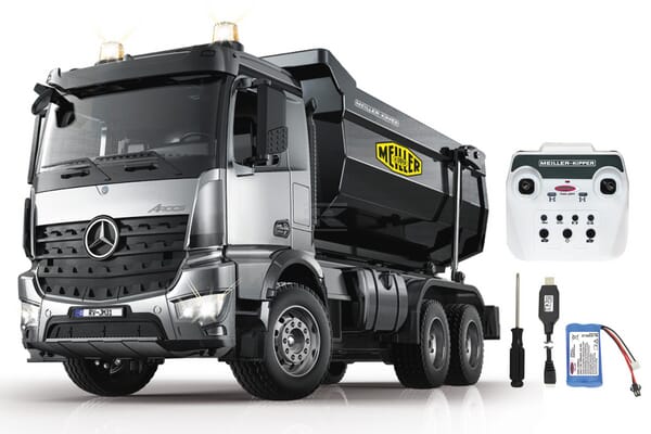 Jamara Mercedes Arocs Lastbil med Tippelad 1:20 2,4GHz