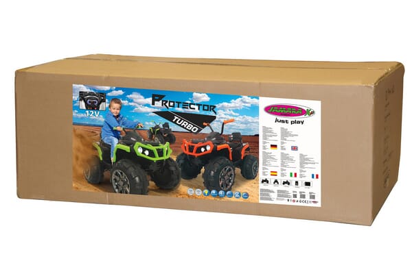 Jamara Minitraktor Quad Predector grøn 12V