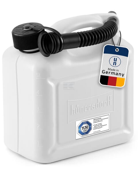 Hünersdorff Jerrycan 5 liter, klar plastdunk