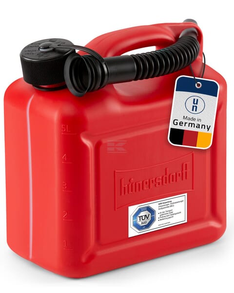 Hünersdorff Jerrydunk 5 liter rød plast