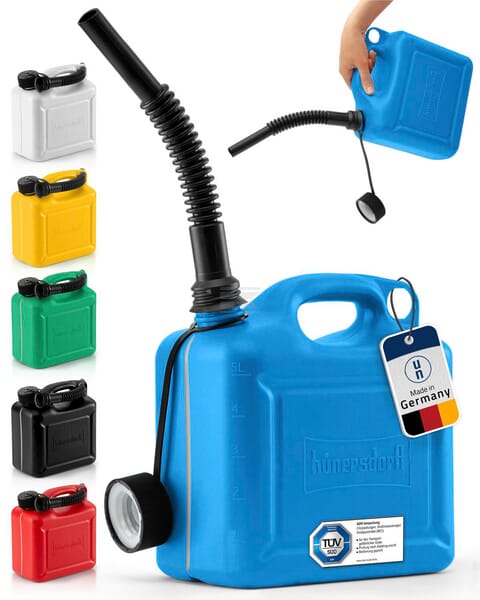 Hünersdorff Jerrycan 5 liter, blå