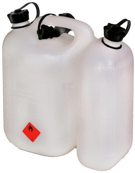 Hünersdorff Kombidunk Hvid 5,5/3 Liter til Brændstof og Olie