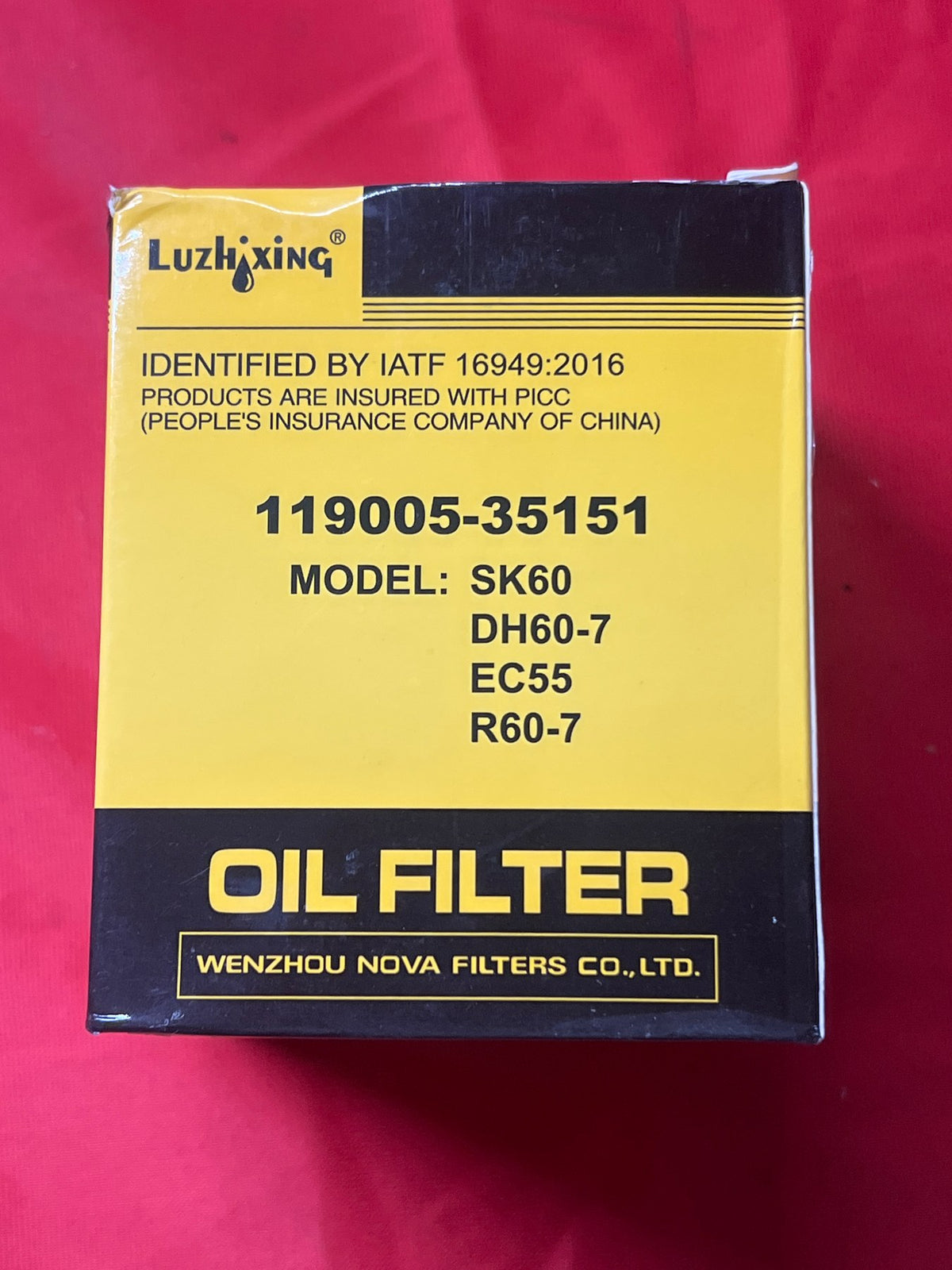 Oliefilter 119005-35151 til HZM