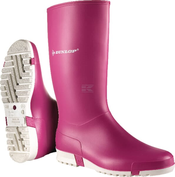 Dunlop Juniorstøvle Sport Retail, pink, str. 31