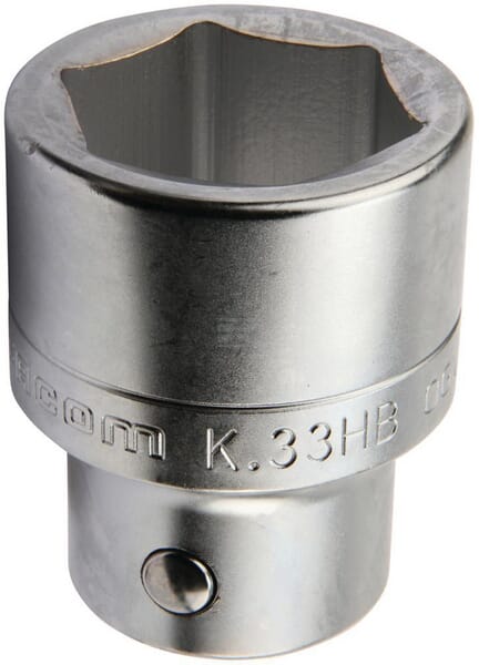 Facom Topnøgle 3/4" 33mm 6-kant