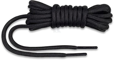 Snørebånd Runde, Sorte, 100 cm